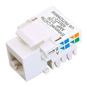 Rj 45 Keystone Jack Şase Cat5E-8P8C 631011