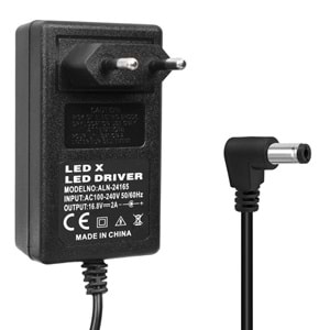 16.8 Volt - 2 Amper - 33.6 Watt 5.5*2.5 Mm L Uçlu Şarjlı Matkap Adaptörü 664019
