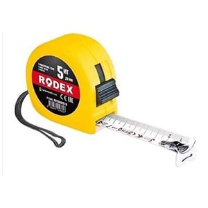 Rodex Şerit Metre 5metre 25mm 924135