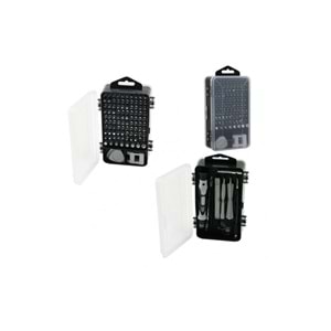 Wınnboss Wn-3007 (115in1 ) Saatçi & Telefoncu Bits Tornavida Seti ( 98pcs Uç + 1-t.vida Sapı + Telefon Aparatları 930046