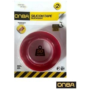 Rewel Onba Çift Taraflı Silikon Bant 18 mm x 2 Metre 950070