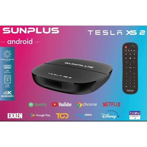 Sunplus tesla Xs 2 Series Android 10 Box 2 Gb 16 Gb 114037