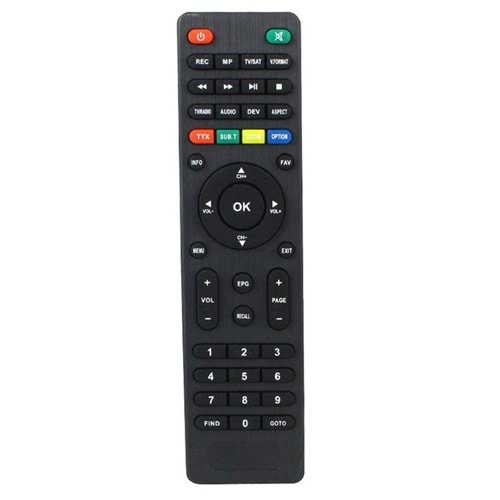 Trident 7000 Mini HD Uydu Alıcı Kumandası 121147-B15