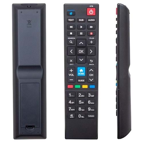UZAKTAN KUMANDA - UYUMLU MODELLER Tivibu Ir4000hd Home+Tv Apps Tuşlu Rm-M16 Uydu Kumandası 121412