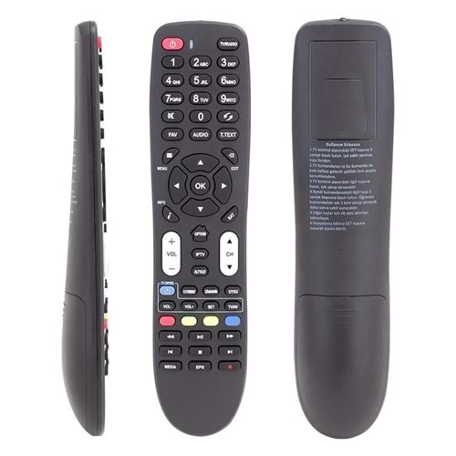 UZAKTAN KUMANDA - UYUMLU MODELLER Sungate Titan IP TV HD Uydu Alıcı Kumandası 121413