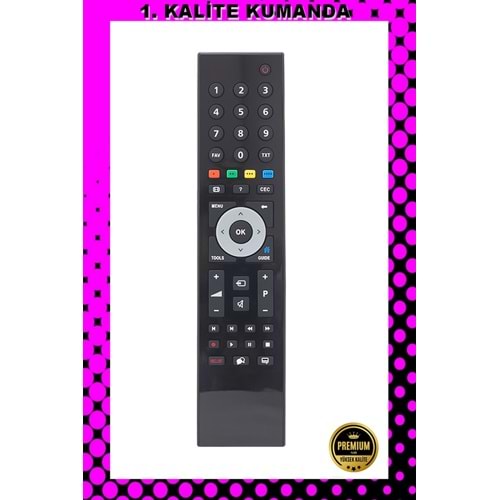 1.KALİTE KUMANDA -- Maza-Mapp 189 Beko-Arçelik-Grundig Lcd Led Tv Kumandası 125005 EC3