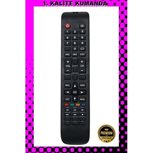 1.KALİTE KUMANDA -- Maza-Mapp 199 Skytech Lcd Led Tv Kumandası 125013 EA11