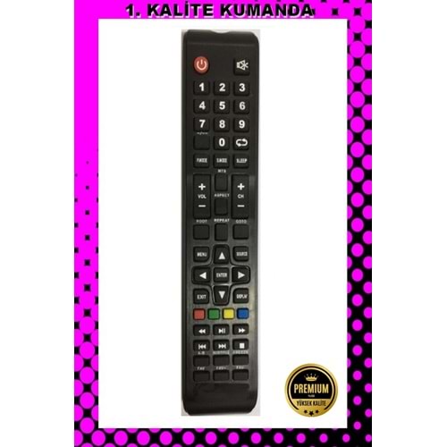 1.KALİTE KUMANDA -- Maza-Mapp 1171 Technobox Lcd Led Tv Kumandası 125015 EA12