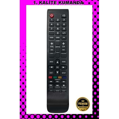 1.KALİTE KUMANDA -- Maza-Mapp 1275 Sunny Axen Uydu Kumandası 125018 EA15