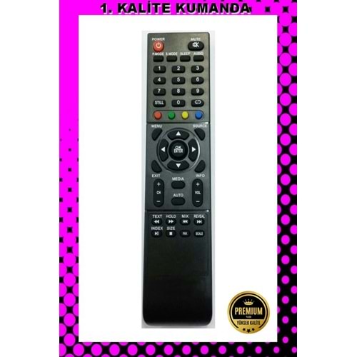 1.KALİTE KUMANDA --Maza-Mapp 1147 Sunny-Axen Lcd Led Tv Kumandası 125022 EA20