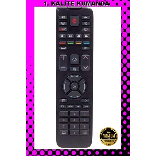 1.KALİTE KUMANDA --Maza-Mapp 1208 Sunny Hi-Level LCD Tv Kumandası 125036 EB16
