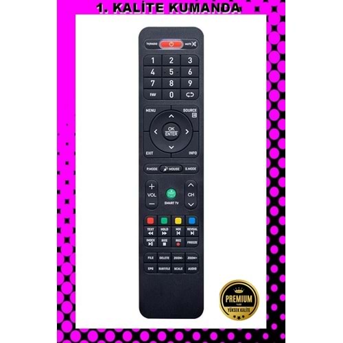 1.KALİTE KUMANDA --Maza-Mapp 1219 Saba Nordmende Onvo Lcd-Led Plazma Kumandası 125040 EB20