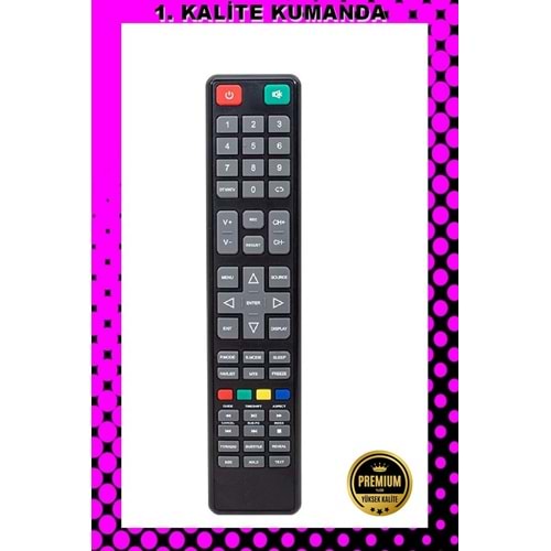 1.KALİTE KUMANDA --Maza-Mapp 1193 Dijitsu Lcd Led Tv Kumandası 125078 EE13