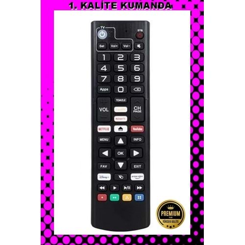 1.KALİTE KUMANDA --Maza-Mapp 1747 Dreamstar İ1 İ3 Uydu Kumandası Kumandası 125099 U48