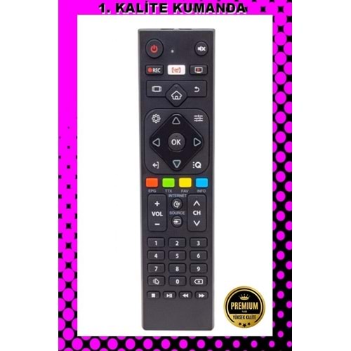 1.KALİTE KUMANDA --Maza-Mapp 1178 Sunny Live Tv Tuşlu Lcd Led Tv Kumandası 125107 EE6