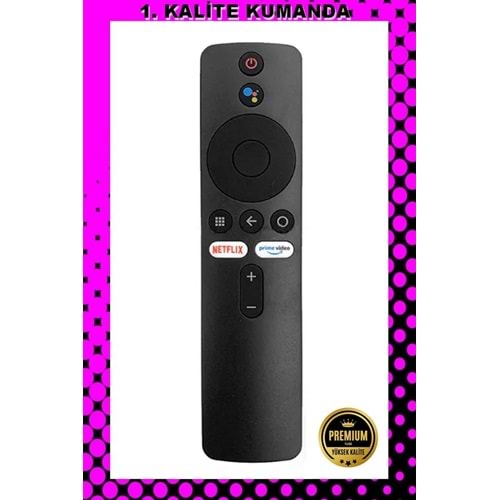 1.KALİTE KUMANDA --Maza-Mapp 1353 Xiaomi Stick Ver. 3 Android Tv Box Media Player Bluetooth Uzaktan Kumanda 125113 D29