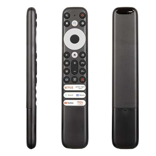 SES KOMUTLU MİKROFONLU TCL UYUMLU LCD LED TV UZAKTAN KUMANDA 125128