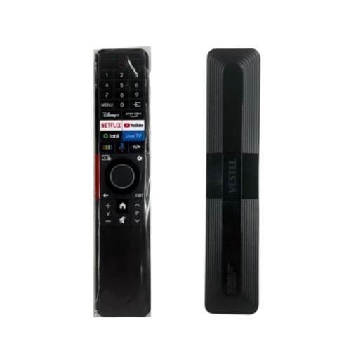 Vestel Uyumlu Tabii LİVE TUŞLU Google Play Tuşlu LED TV Kumandası Ses Komutlu (1400) 125252