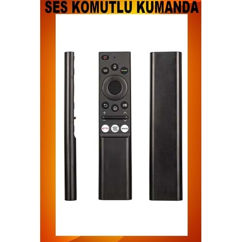 UZAKTAN KUMANDA - UYUMLU MODELLER SES KOMUTLU MİKROFONLU Maza-Mapp 1367 Sunny Tizen Framles Hi-Level Android Tv Ses Komutlu Tv Kumandası 125258