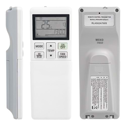 MITSUBISHI RLA 502A700S KLİMA KUMANDASI 127107