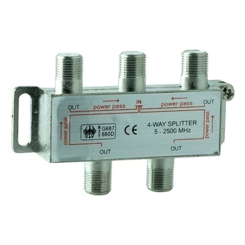 1-4 Splitter 5-2400 Mhz 170001