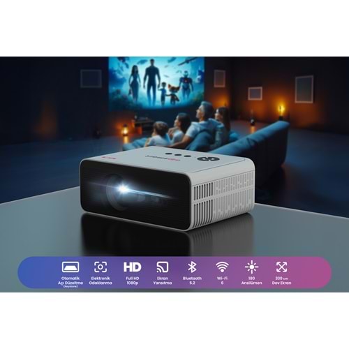 ALPSMART AS-585 ANDROİD LED PROJEKSİYON 210080