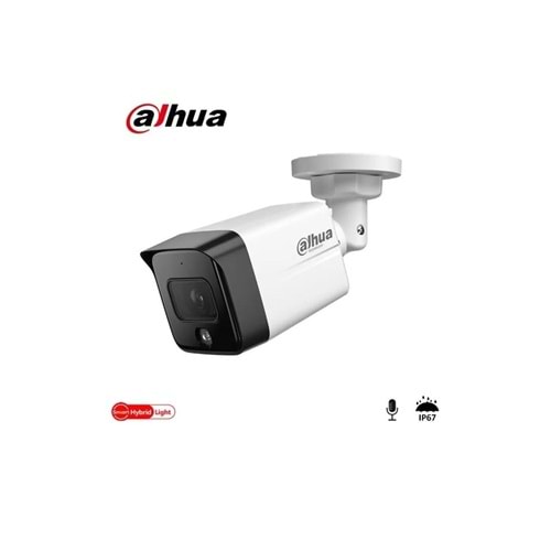 Dahua DH-IPC-HFW1431TC1-SA 4MP SESLİ IP KAMERA POE 3,6MM Bullet Kamera