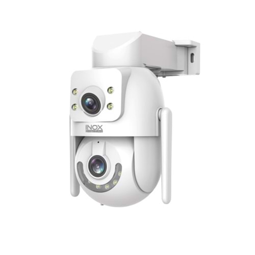 INOX X116 3+2 MP 2 Kameralı Akıllı Wi-Fi Güvenlik Kamerası (1 Sabit + 1 PTZ – IP66) 231178