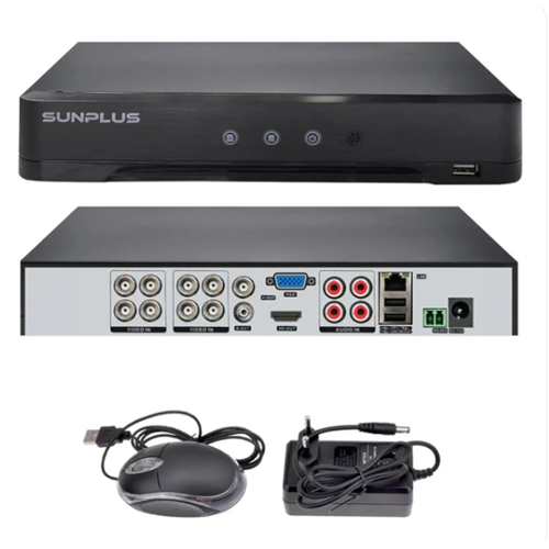 SUNPLUS SP-8002 AHD 8 Lİ DVR KAYIT CİHAZI 5mp DESTEKLİ ( xmeye programı)