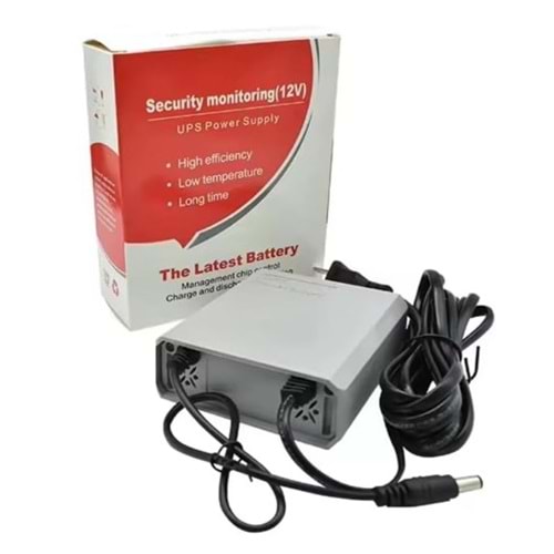 Mini UPS 12V 2A, Yedek 3600mah Lityum Pil CCTV Açık Hava Acil Durum Güç Kaynağı 233098