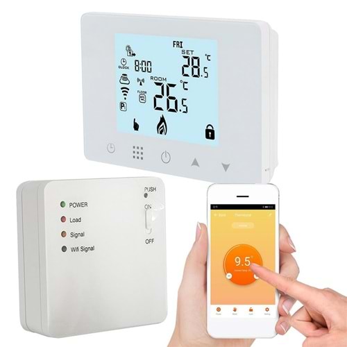 Alpsmart AS-882K Taşınabilir Kablosuz Akıllı Kombi Kontrol Cihazı 233152