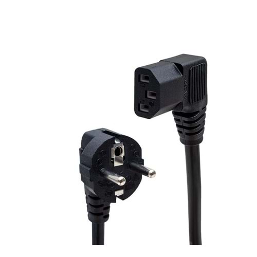 Power Kablo 90 Derece C7 3x1MM 1.8 Metre Güç Kablosu 243012