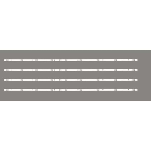 ONVO Navitech Tv LED BAR 50 inç 4 lü takım 9m 4x96cm uyumlu tv kodları CX500DLEDM 18MD200A87 LE-5019N STARLİGHT 50DM7000 284202-H16