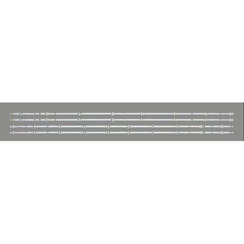 Vestel Seg Regal Tv LED BAR 43 inç 4lü takım A2-8m 80 cm B2-10m 84 cm uyumlu tv kodları 43UD8470 43U9401 SEG 43SBU720 TELEFUNKEN XU43G521 JL.D430A1330-078HS-M_V01 284248-D2