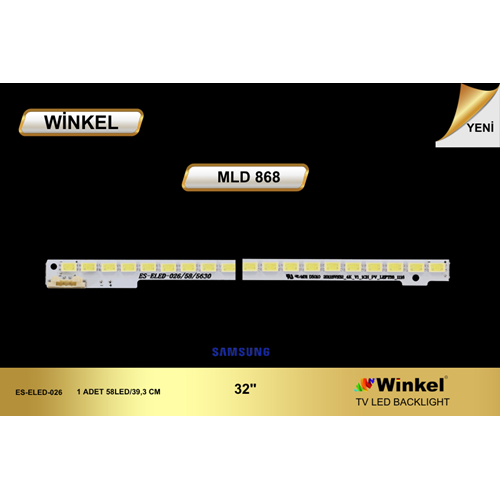 Samsung Slim Led Bar 32 inç 39,3cm 58 Ledli Tv Led Bar 284387-Y3