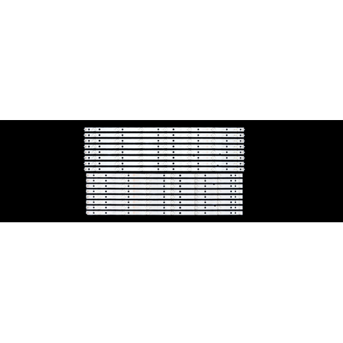 TV LEDBAR - Uyumlu modeller Philips Tv LED BAR 65 inç 16lı takım 8x65,4cm 8x66,4 7 mercek 284438-M14