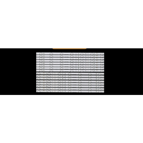 TV LEDBAR - Uyumlu modeller Panasonıc Tv LED BAR 55 inç 16 Li Takım 8 X 54,2 CM 7 Mercek 284506- Ö16