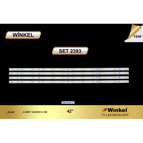 Skytech Tv LED BAR 42 inç 4 Lu Takım 4 X 81,5 CM 284558 - R18