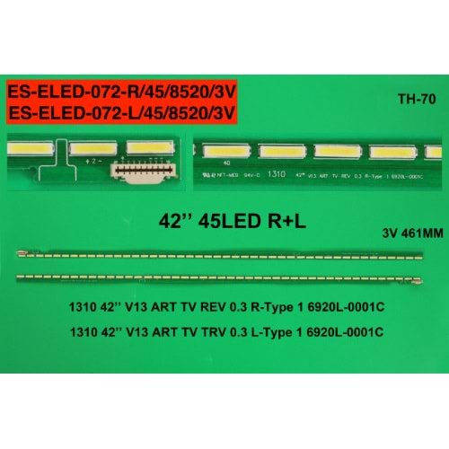 LG Slim Led Bar 42 inç 2 Li Takım (L+R) 46,1 Cm 45 Ledli Tv Led Bar SET 284698-W25