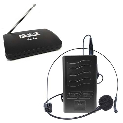 Vhf Kablosuz Mikrofon 1 Yaka 1 Headset Plx-610 290033