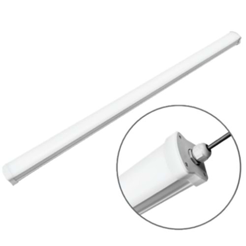 ZMR 40W PC ETANJ ARMATÜR 120 CM İP 65 BEYAZ IŞIK