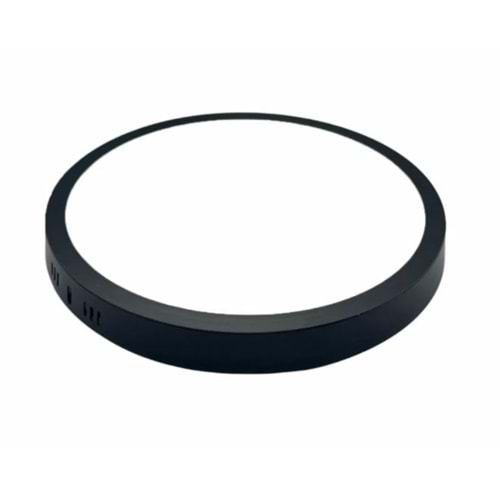 ZMR 36W SIVAÜSTÜ ARMATÜR SİYAH KASA GÜNIŞIĞI RENK 3000K