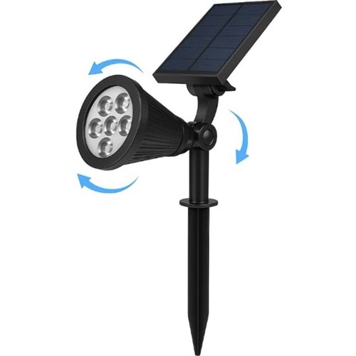 ZMR GünIşığı 10w 90 Lm Solar Ayaklı Bahçe Armatürü Garden 315104