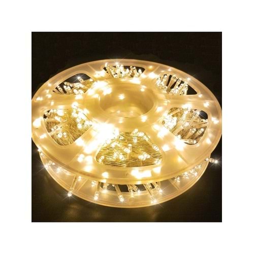 Rewel Dekoratif 50 Metre Gün Işığı LED Işık 220V Fişli Siyah Kablolu Modlu 332027