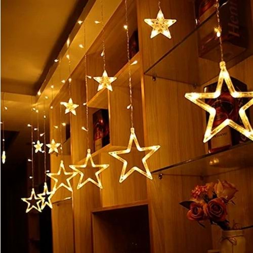 Wınnboss EKL-10 Günışığı Perde Led 3 Metre 120 Ledli (Yıldız Motifli) 333087