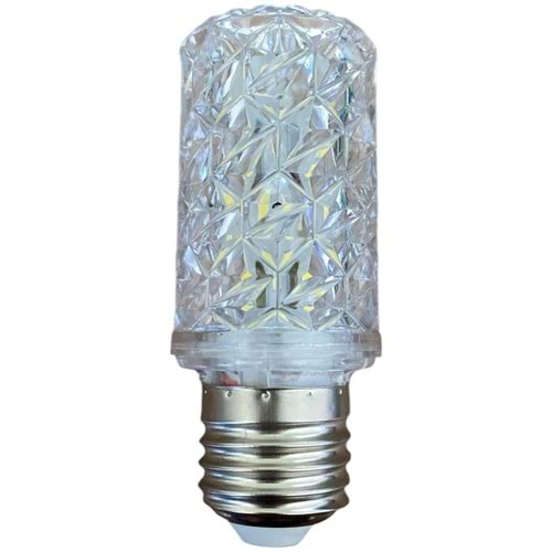 Ledx AL-KR10 10 Watt E27 Beyaz PLASTİK Kristal Ampul 1200 Lümen 333152