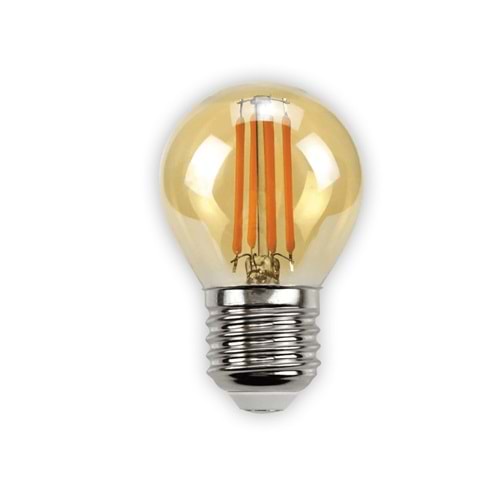 Rutter 4W RT-11103 Rustik Led Ampul G45 4 W AMBER 380LM 2300K E27 333160