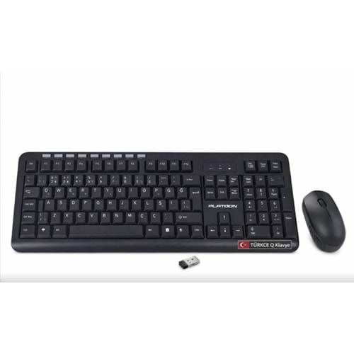 Platoon PL-355 2.4GHz Multimedia Kablosuz Klavye Mouse Set Türkçe Q 417054