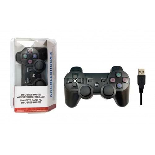 Platoon PL-2874 Doble Shock Titreşimli Ps3 Bluetooth Kablosuz Oyun Kolu Gamepad 418021