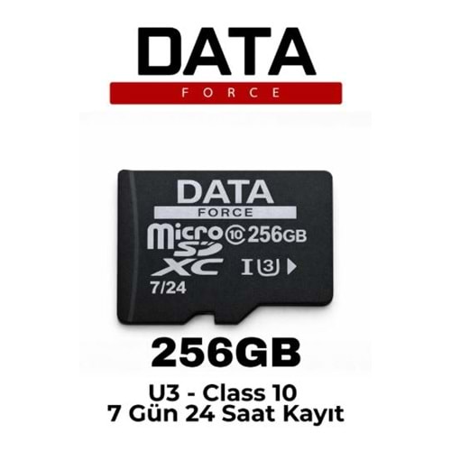 DATA FORCE 256 GB Micro SD Card Hafıza Kartı 423025